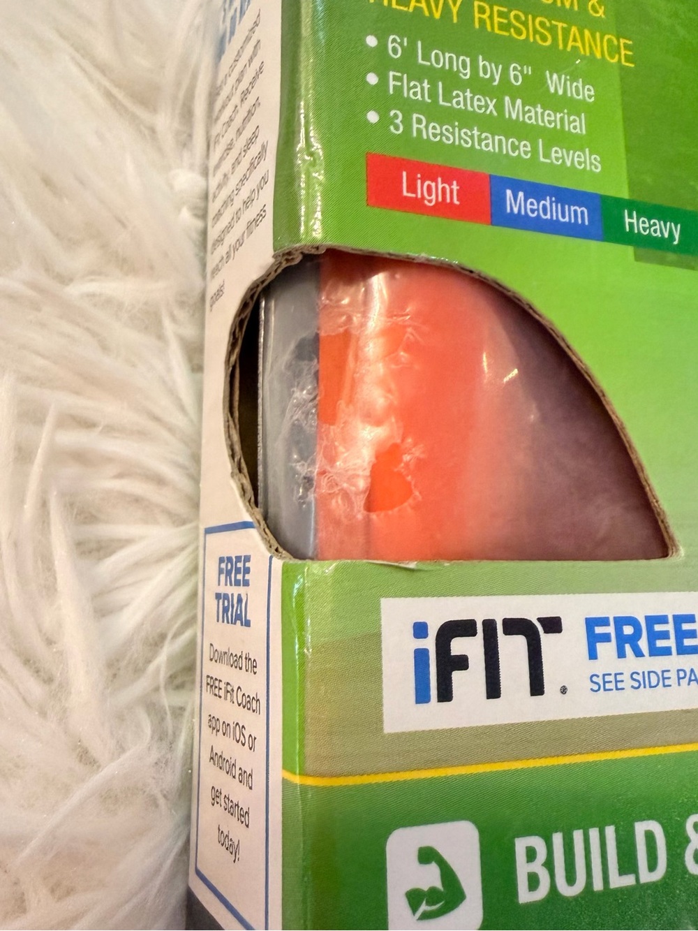 Stamina 3-Pack 6-Foot Resistance Bands Light Medium Heavy New - Picture 3 of 8